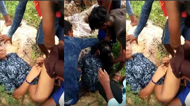 Jungle Teen Girl Gangbang Sex – Telegu Group Sex Video